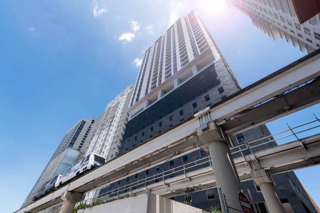 Amazing 2 Bedroom 30Th Floor Downtown Free Parking Miami Dış mekan fotoğraf