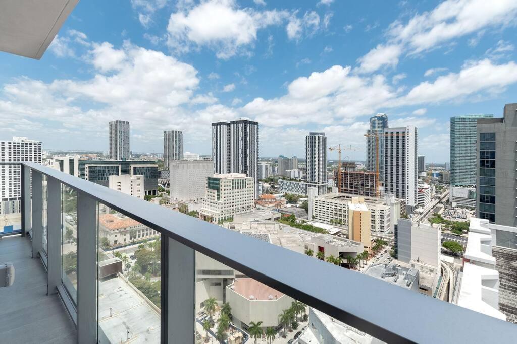 Amazing 2 Bedroom 30Th Floor Downtown Free Parking Miami Dış mekan fotoğraf