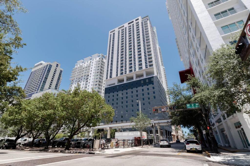 Amazing 2 Bedroom 30Th Floor Downtown Free Parking Miami Dış mekan fotoğraf